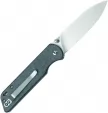 QSP Knife Parrot Linerlock Denim Micarta QS102F