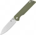 QSP Knife Parrot Linerlock Light Grn V2 - QS102G2