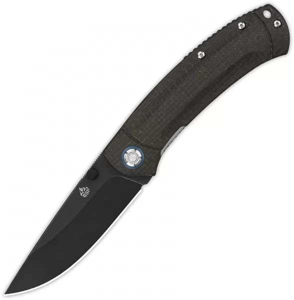 QSP Knife Copperhead Linerlock Micarta QS109C2
