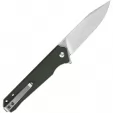 QSP Knife Mamba Linerlock Micarta Green QS111I1