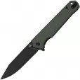 QSP Knife Mamba Linerlock Micarta Green - QS111I2