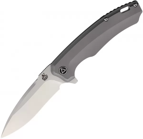 QSP Knife Woodpecker Framelock Gray QS116A
