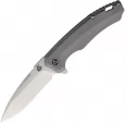 QSP Knife Woodpecker Framelock Gray - QS116A