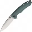 QSP Knife Woodpecker Framelock Green - QS116B