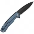 QSP Knife Woodpecker Framelock Blue QS116C2II