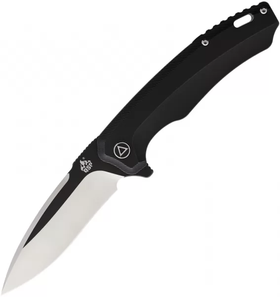 QSP Knife Woodpecker Framelock Black QS116D
