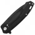 QSP Knife Woodpecker Framelock Black QS116D2II
