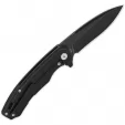 QSP Knife Woodpecker Framelock Black QS116D2II