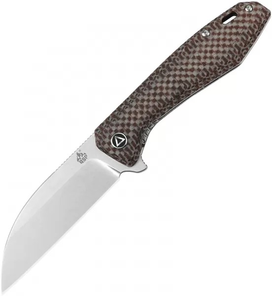 QSP Knife Pelican Linerlock Brown QS118A1