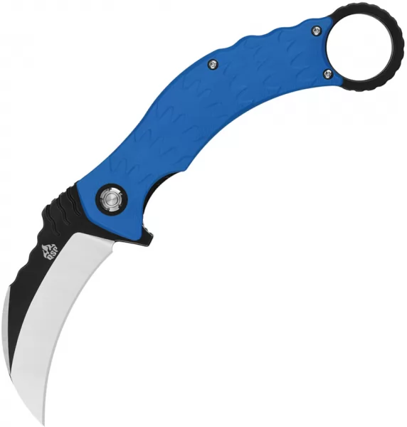 QSP Knife Eagle Karambit Linerlock Blue QS120D