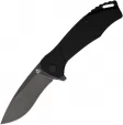 QSP Knife Raven Linerlock Black SW - QS122C2