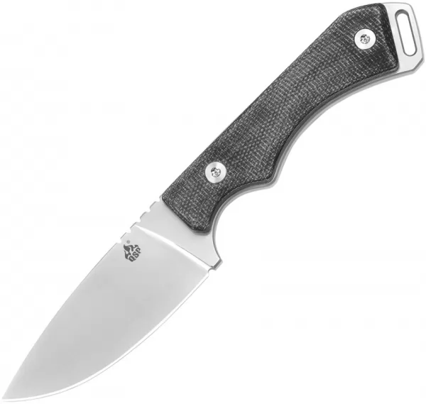 QSP Knife Workaholic Fixed Blade Black QS124B