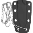 QSP Knife Neckmuk Neck Knife Black QS125A