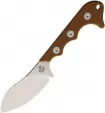 QSP Knife Neckmuk Neck Knife Brown - QS125B