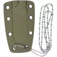 QSP Knife Neckmuk Neck Knife Green QS125C