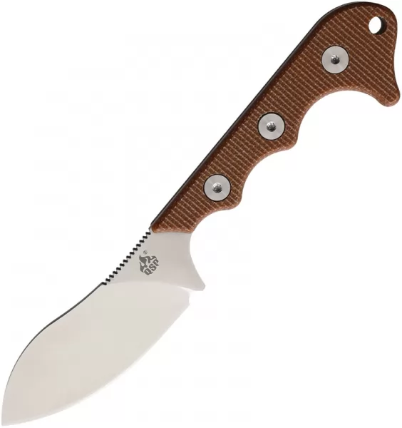 QSP Knife Neckmuk Neck Knife Brown QS125E