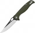 QSP Knife Gavial Linerlock Green G10 - QS126B