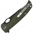 QSP Knife Gavial Linerlock Green G10 QS126B