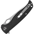 QSP Knife Gavial Linerlock Black G10 QS126C