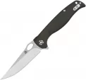 QSP Knife Gavial Linerlock Brown Micarta - QS126D1