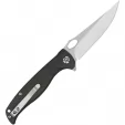 QSP Knife Gavial Linerlock Brown Micarta QS126D1