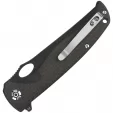 QSP Knife Gavial Linerlock Brown Micarta QS126D2
