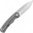 QSP Knife Puffin Framelock Titanium QS127D2