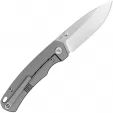 QSP Knife Puffin Framelock Titanium QS127E2