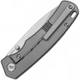 QSP Knife Puffin Framelock Titanium QS127E2