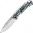 QSP Knife Puffin Framelock Titanium - QS127F1