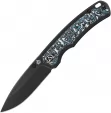 QSP Knife Puffin Framelock Titanium - QS127F2