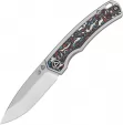 QSP Knife Puffin Framelock Titanium - QS127G1