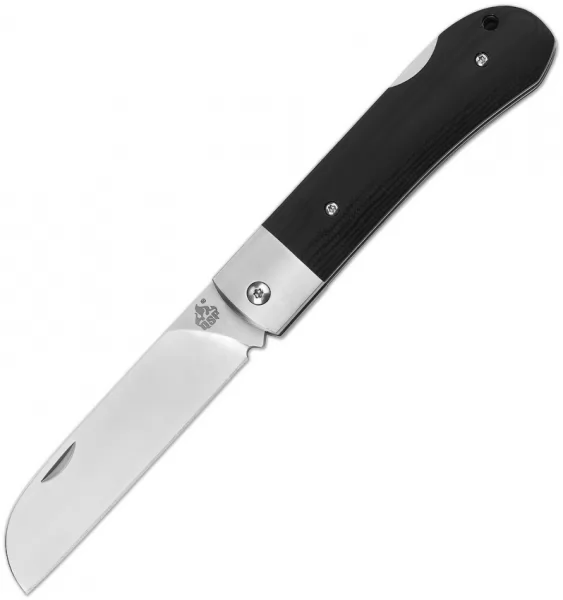 QSP Knife Worker Lockback Black G10 QS128A