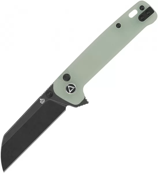 QSP Knife Penguin Button Lock Black Jade QS130BLB2
