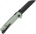 QSP Knife Penguin Button Lock Black Jade QS130BLB2