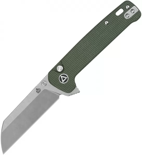 QSP Knife Penguin Button Lock Green QS130BLC1