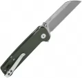 QSP Knife Penguin Button Lock Green QS130BLC1