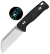 QSP Knife Baby Penguin Fixed Blade Blue - QS130BPF1