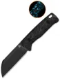 QSP Knife Baby Penguin Fixed Blade Blue - QS130BPF2