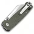 QSP Knife Penguin Linerlock Olive Green QS130C
