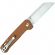 QSP Knife Penguin Linerlock Tan Micarta QS130J