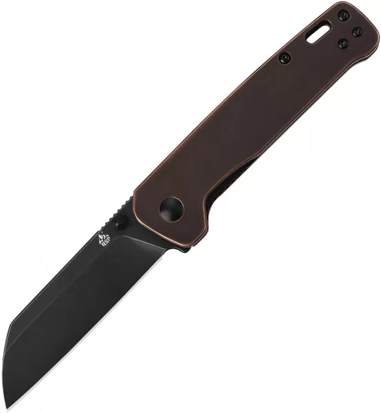 QSP Knife Penguin Linerlock Copper Black QS130L