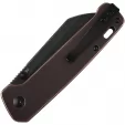 QSP Knife Penguin Linerlock Copper Black QS130L