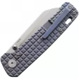 QSP Knife Penguin Framelock Ti Blue QS130RFRG1