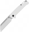 QSP Knife Penguin Slip Joint White G10 - QS130SJA