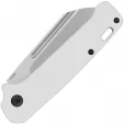 QSP Knife Penguin Slip Joint White G10 QS130SJA