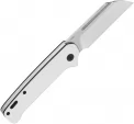 QSP Knife Penguin Slip Joint White G10 QS130SJA