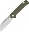 QSP Knife Penguin Slip Joint Green G10 - QS130SJD