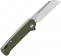 QSP Knife Penguin Slip Joint Green G10 QS130SJD
