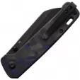 QSP Knife Penguin Linerlock Blue CF QS130UBL